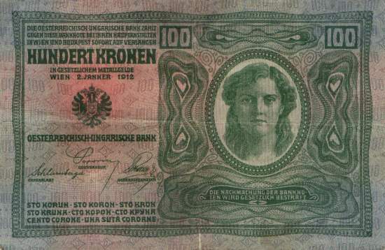 10 Kronen ND on 1912
